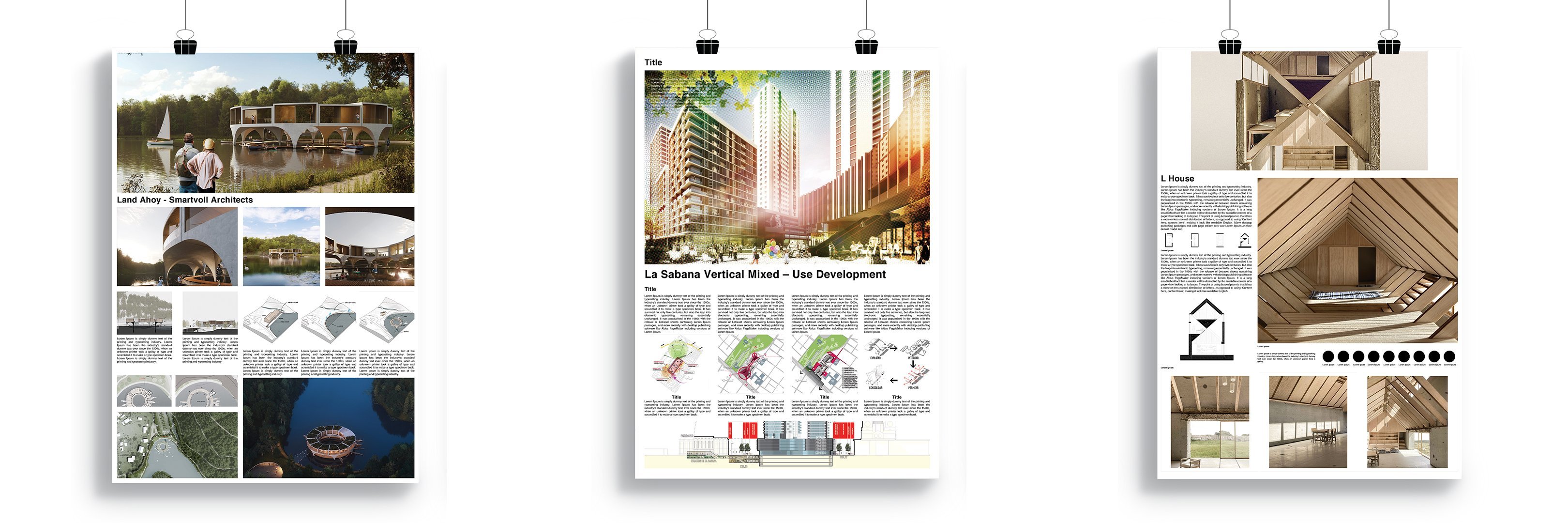 architectural presentation board templates