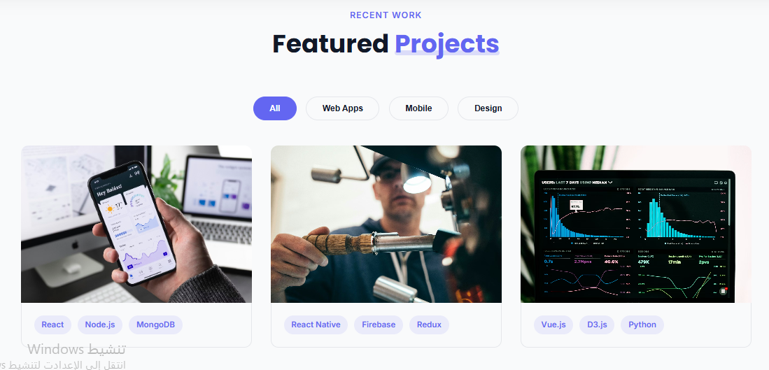 Modern Responsive Portfolio Website Template – HTML, CSS & JavaScript