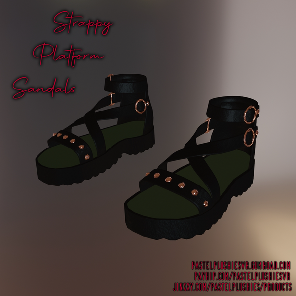 Strappy Platform Sandals
