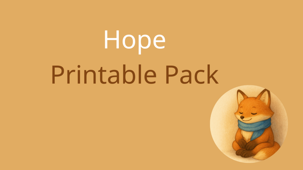 Hope · Printable Pack