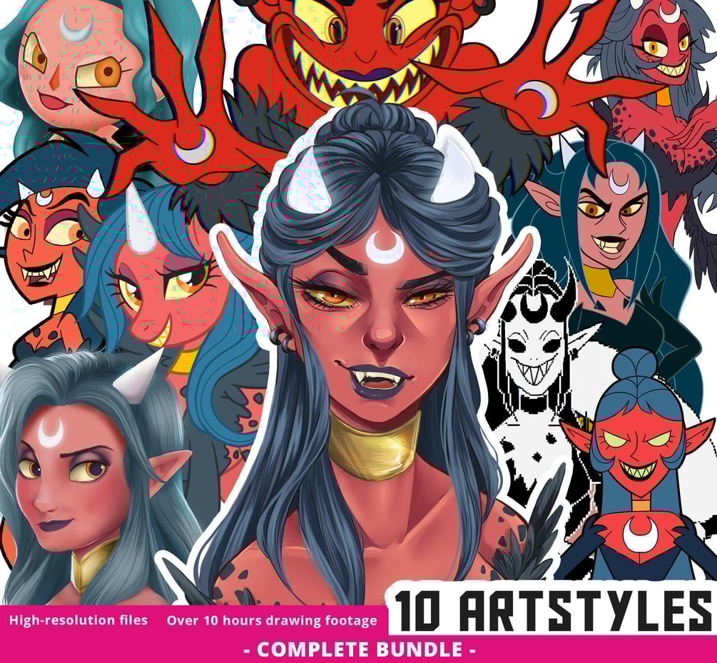 10 Artstyles (BUNDLE)