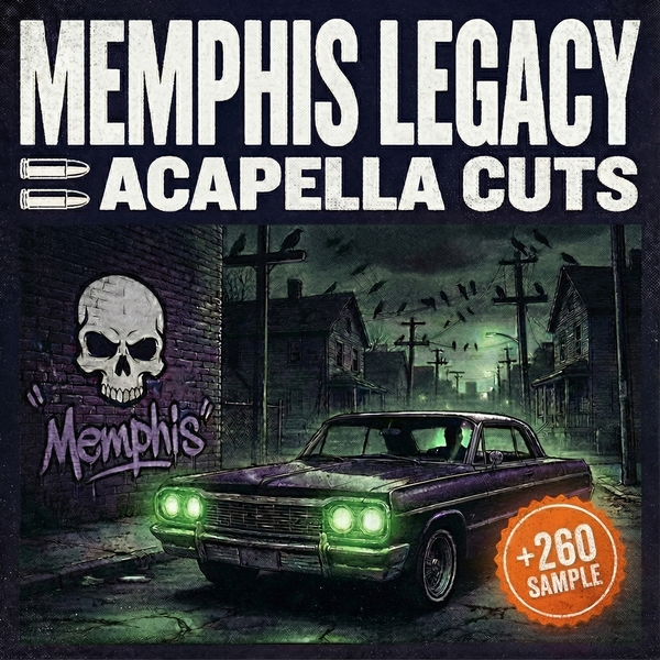 Memphis Legacy Acapella Cuts | Vocal Sample Pack from Memphis Rap Legends