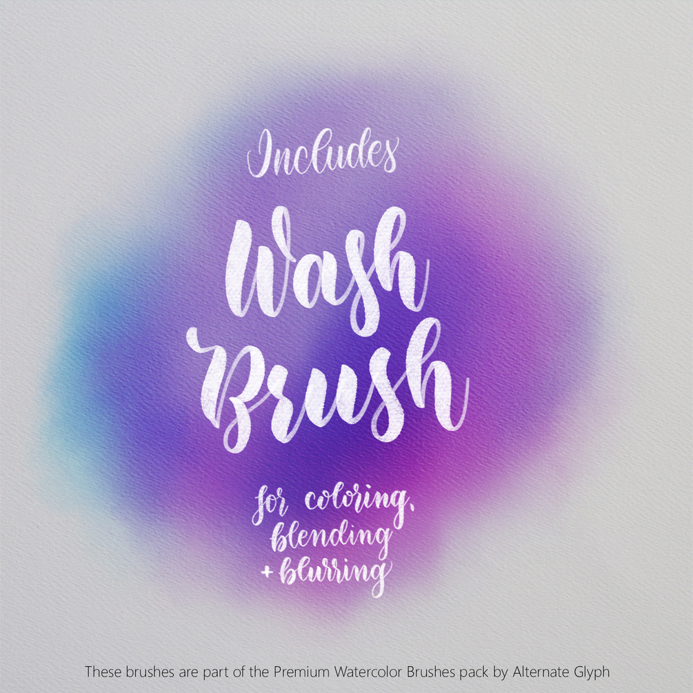 Watercolor Brushes Bundle