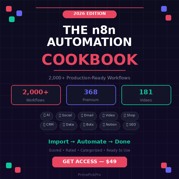 Get The n8n Automation Cookbook for 76% OFF — Flash Sale Ends Soon!
