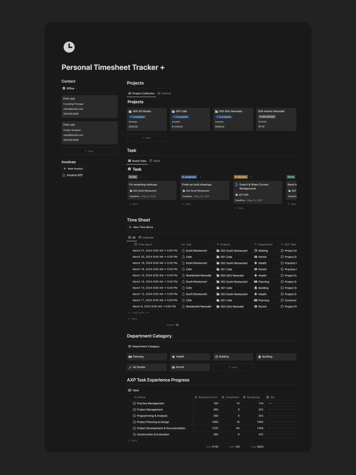 50 off new personal timesheet tracker aljune