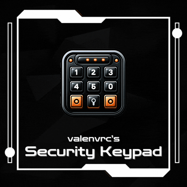 [VRChat] Security Keypad