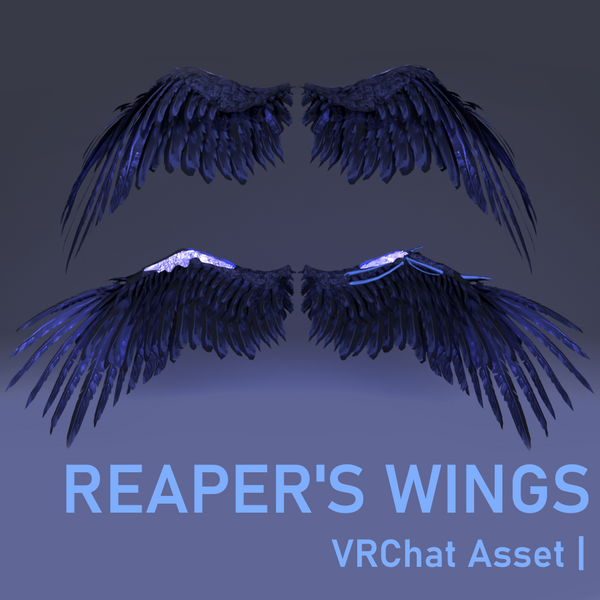 Reaper's Wings | VRChat Asset