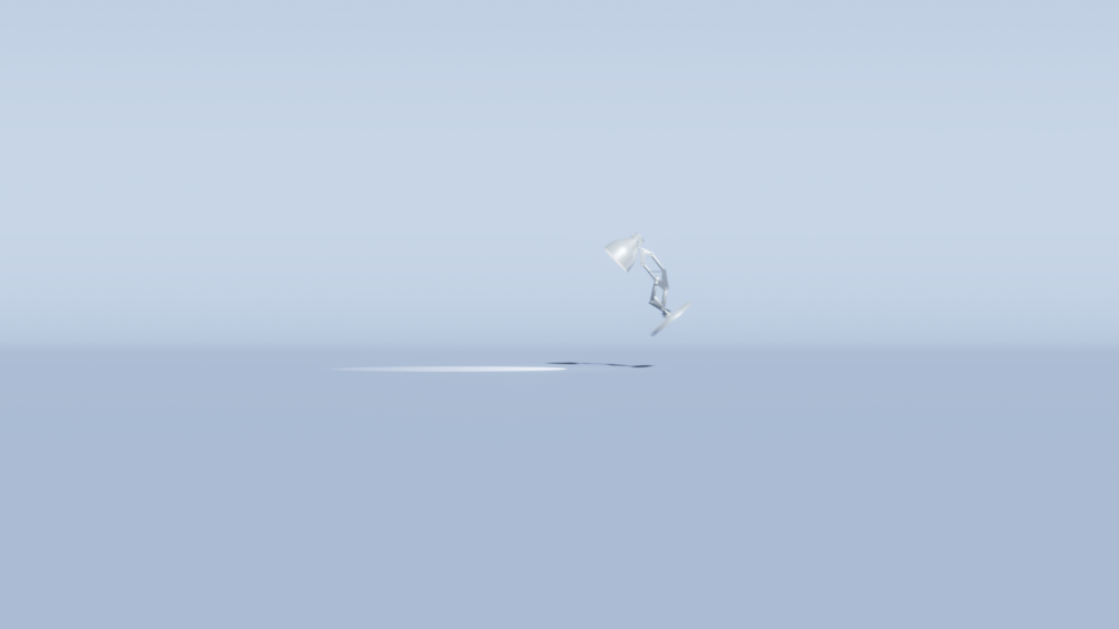 Pixar Lamp one step 