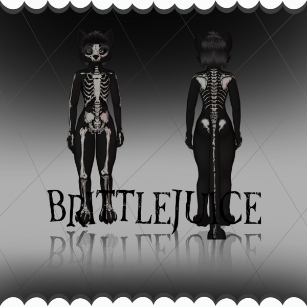 Sebastian Skellington | Male Kiggy Base | Re - Texture