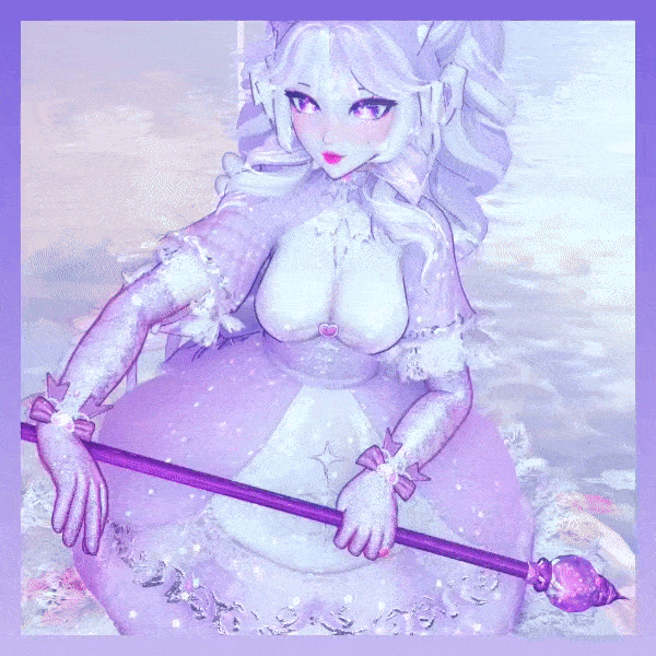 ♡ VIOLETTA ♡ | Genderfluid Magical Reaper Kitty | PC & Quest | VRChat Avatar