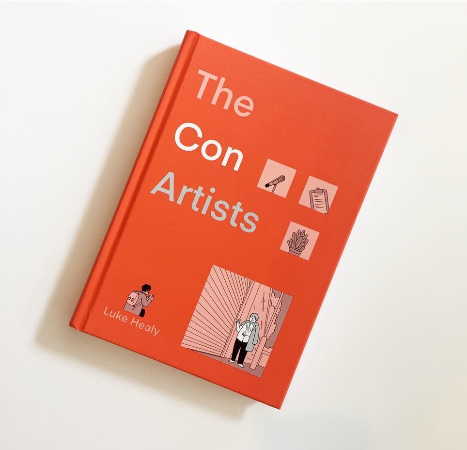 Signed copy of The Con Artists