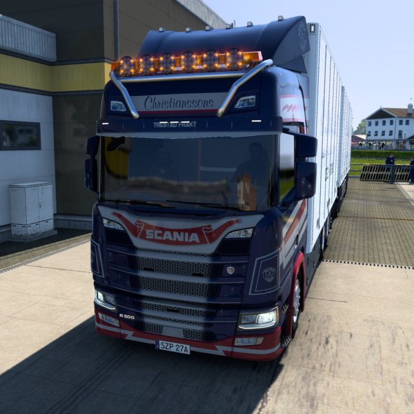 [ETS2] Christianssons Åkeri i Ljungskile AB Skin by BCustom