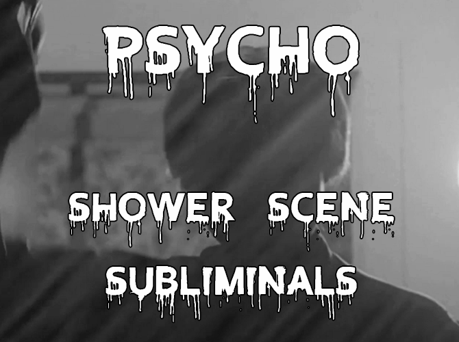 PSYCHO shower scene analysis
