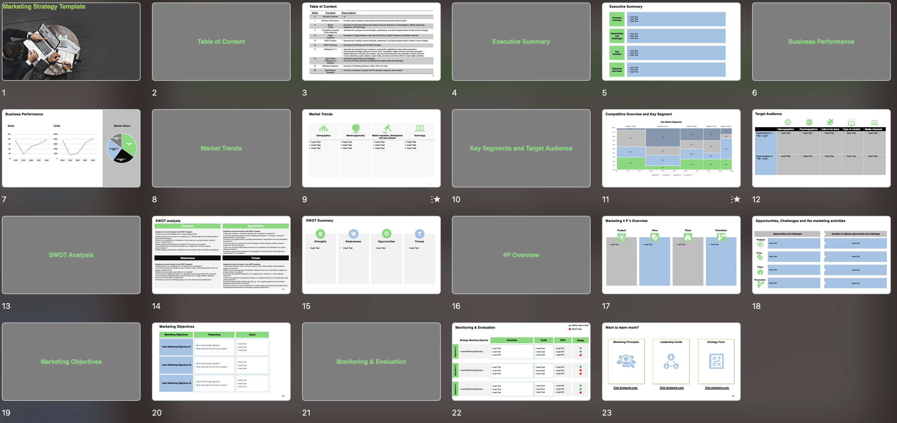 FREE Marketing Strategy Template