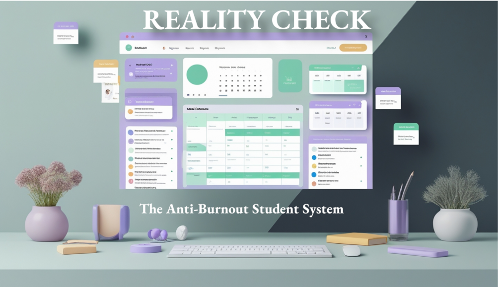 Reality Check Student Planner Preview
