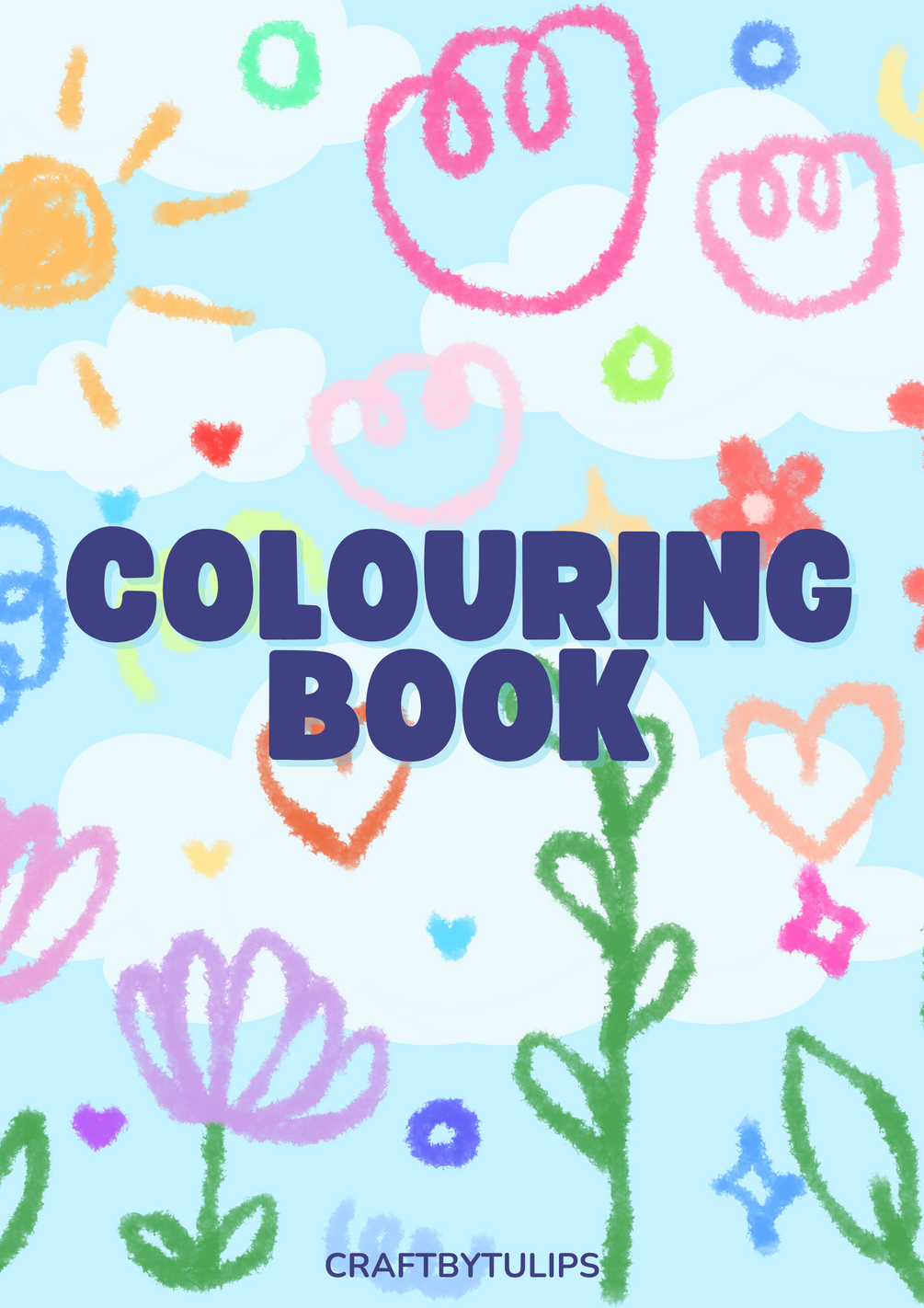 Printable Kids Coloring Book | Animals, Space, Vehicles, Fruits & Veggies | Fun Activity Pages