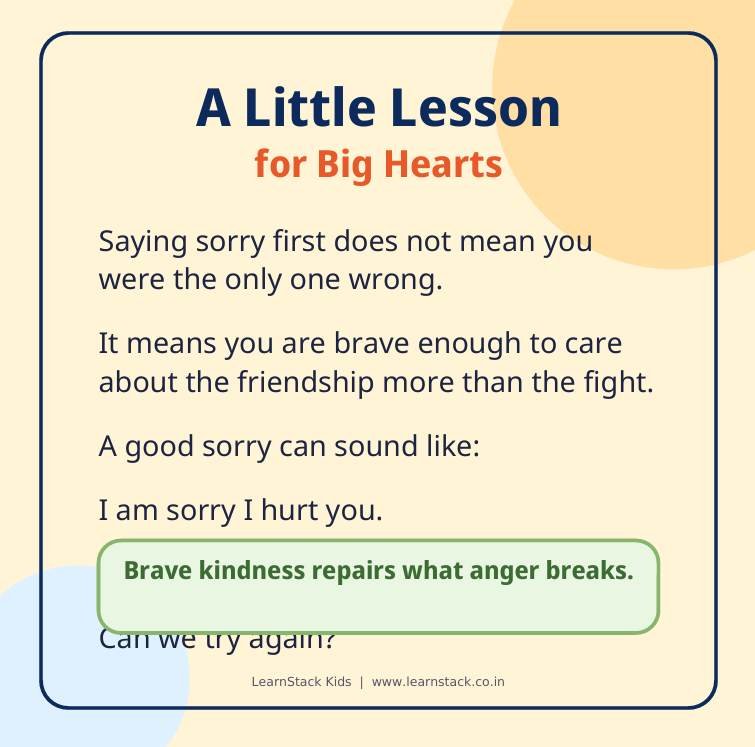 The Boy Who Said Sorry First – A Picture Book About Friendship and Kindness preview image 14