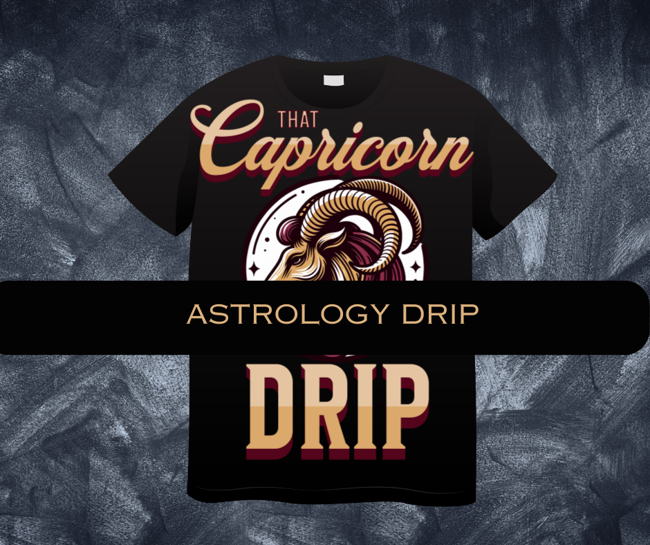 Astrology Drip Niche Ready to Upload Tshirt Bundle from Merch Momentum