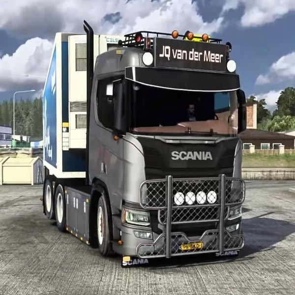 ![Truck mod]! Scania NG V8 JQ van Der Meer 2020 truck by WC007 D3SIGN