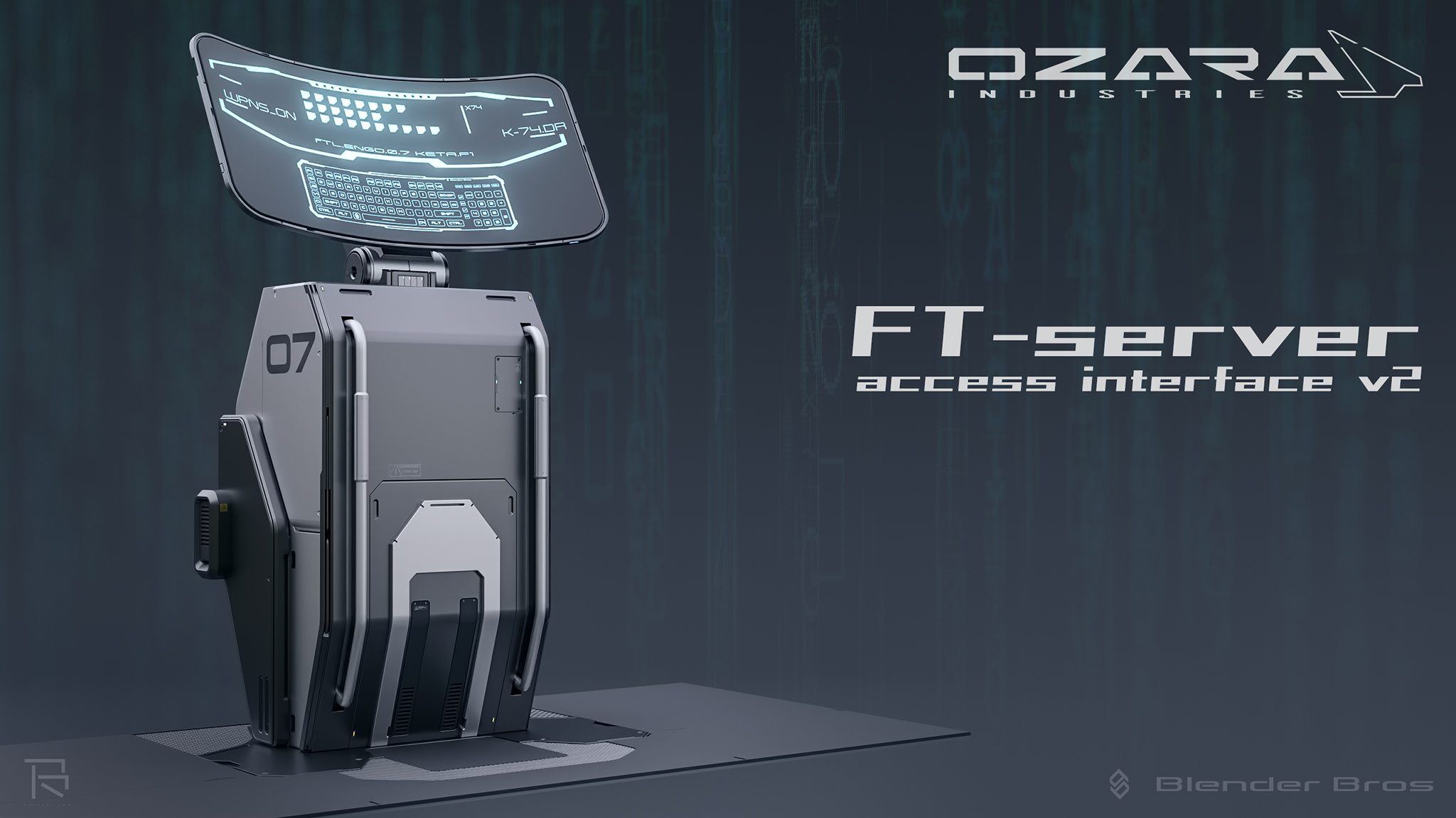 Blender Bros Emissive UI Decal Pack