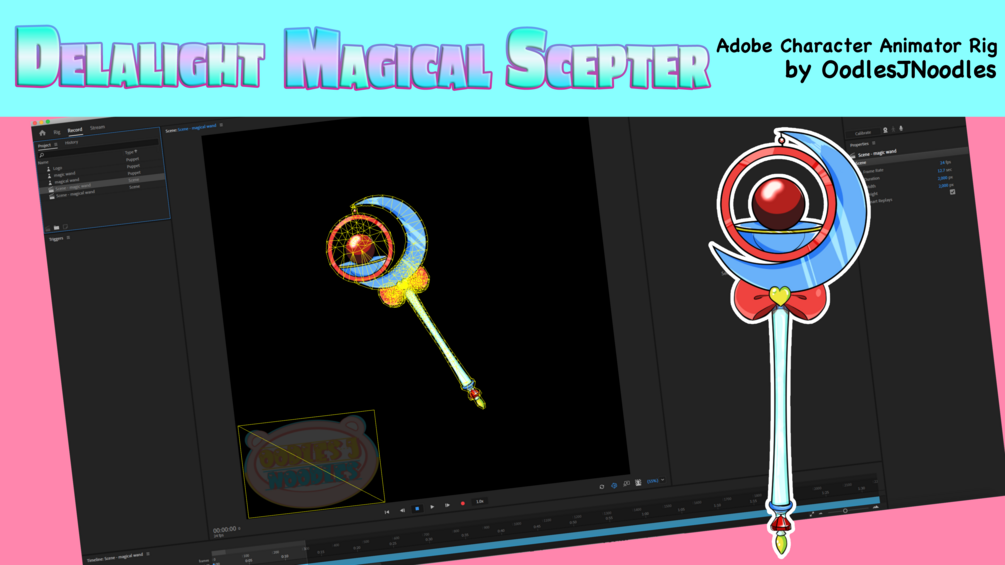 Magical Scepter Puppet Rig Kit