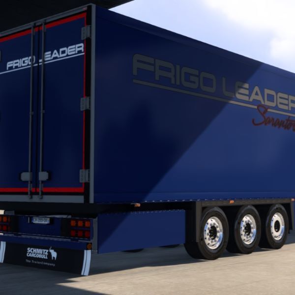 Sarantos blue trailer skin ETS2 by Bodor Máté