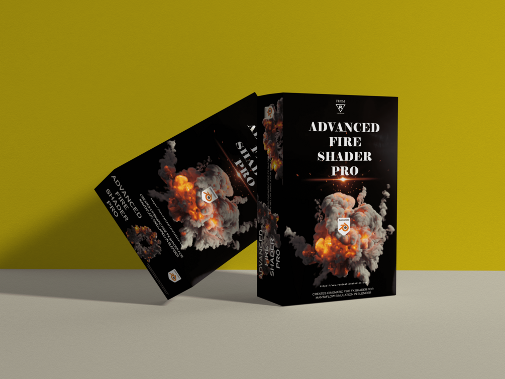 Advanced Fire Shader pro add-on For Blender