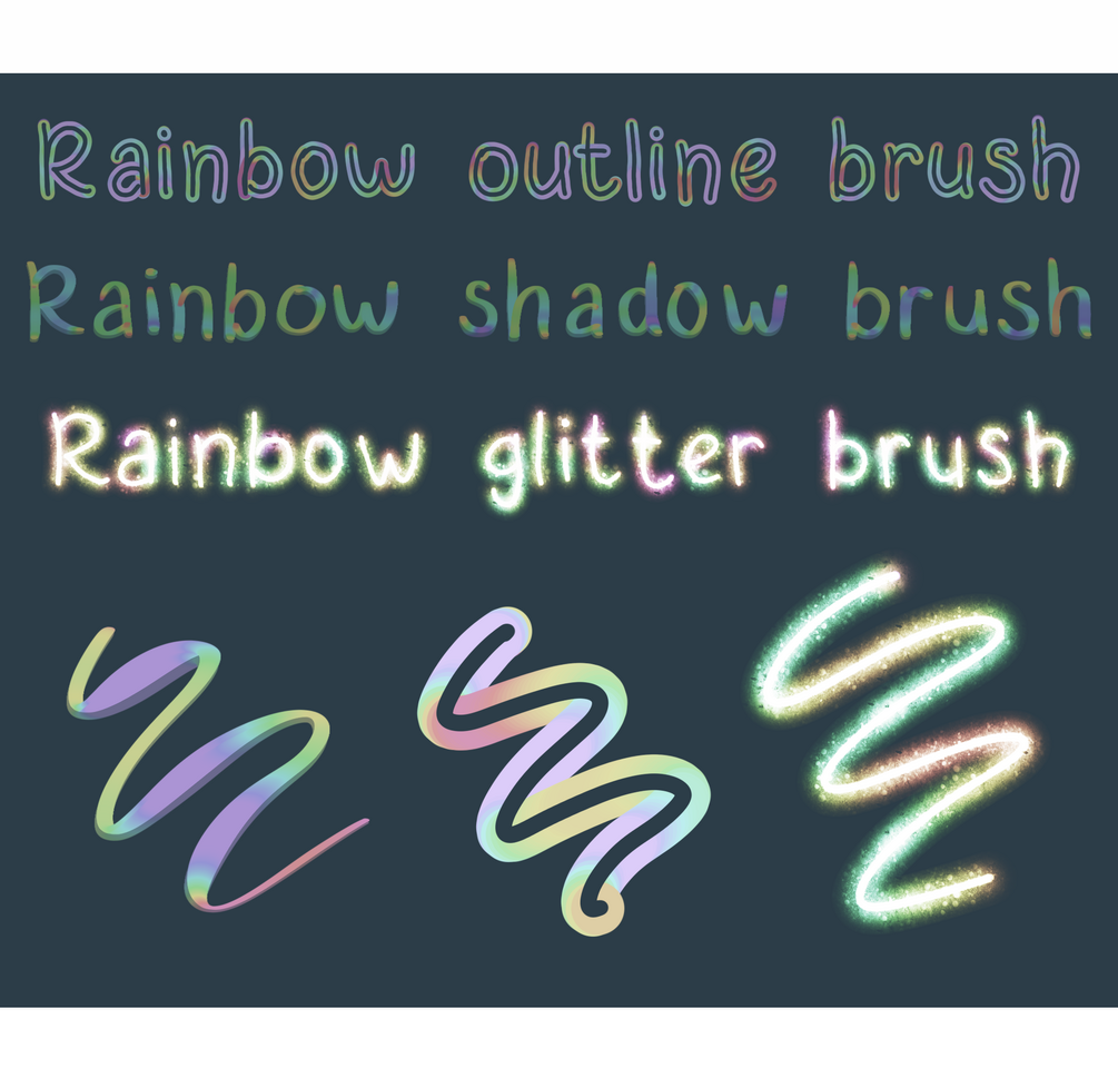 rainbow brush app