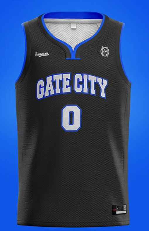 Mac McClung Gate City High School Black Dunk Contest Jersey