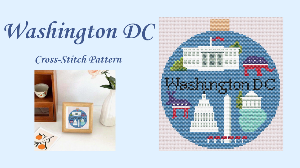 Washington DC Cross-Stitch Pattern