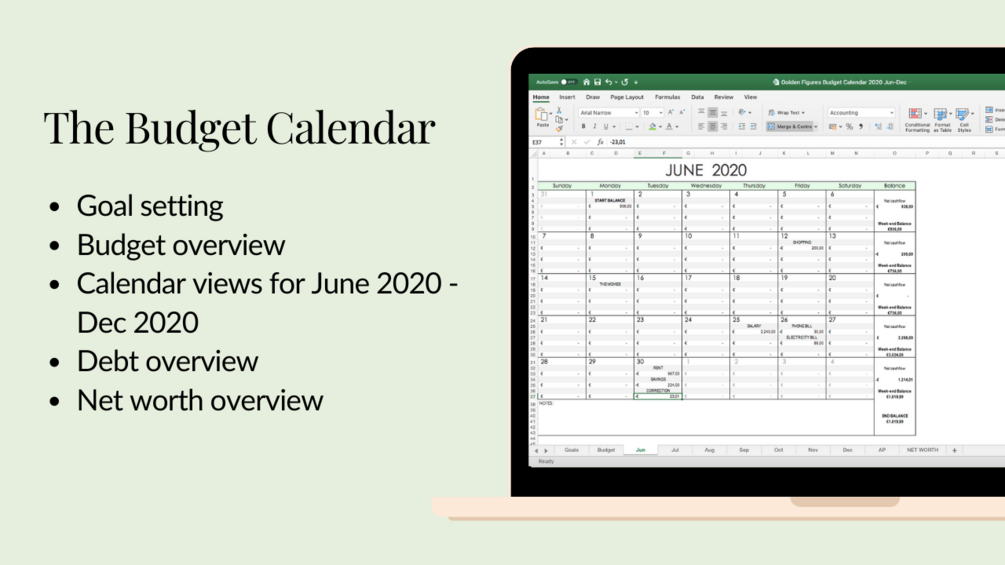 Budget Calendar 2020