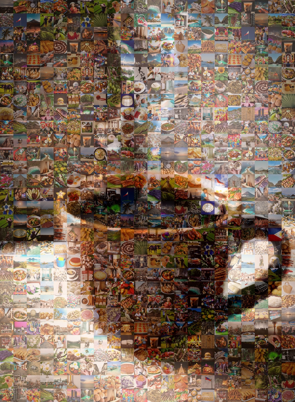 Kapeng barako ready made mosaic digital file only 
