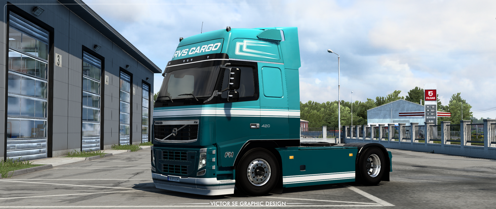 RVS Cargo Volvo FH3 Skin by VictorSE Graphic Design