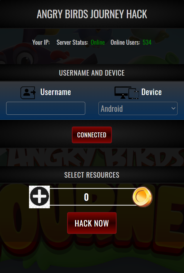 Angry Birds Journey Hack Unlimited Coins