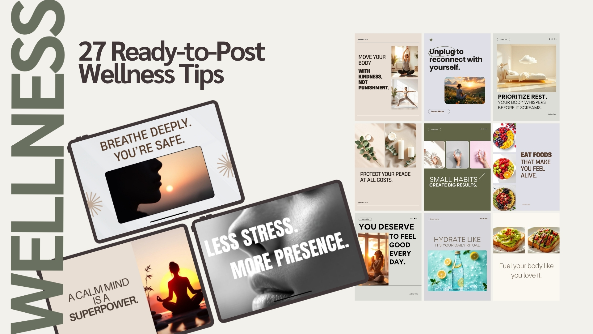 Wellness Templates Preview