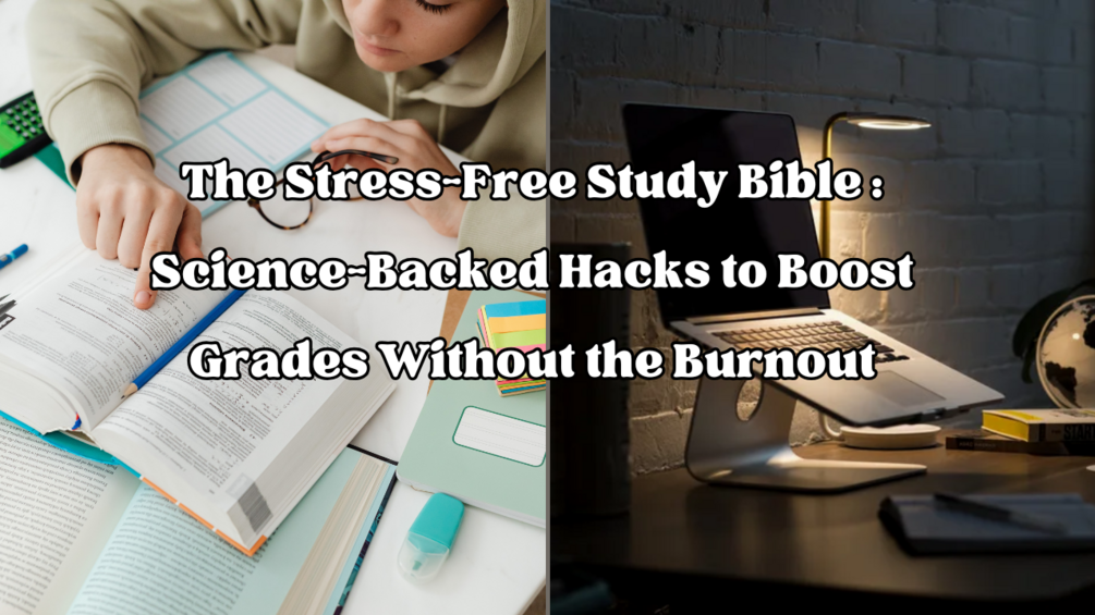 The Stress-Free Study Bible : Science-Backed Hacks to Boost Grades ...