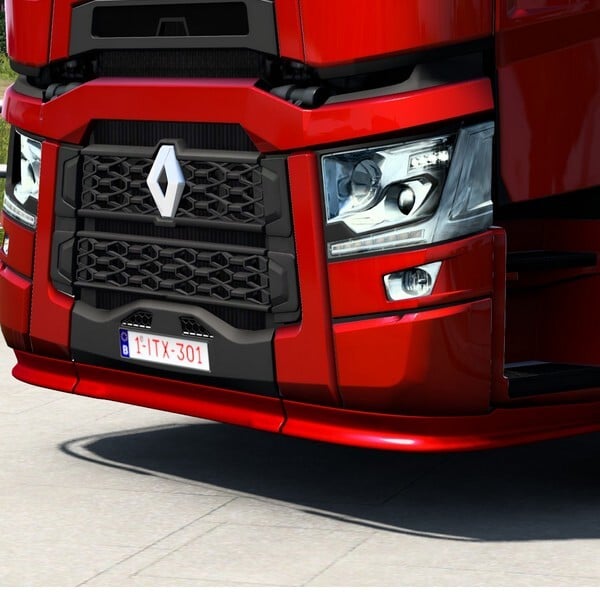 Lame de parechoc pour renault range T by 3D model art ets2