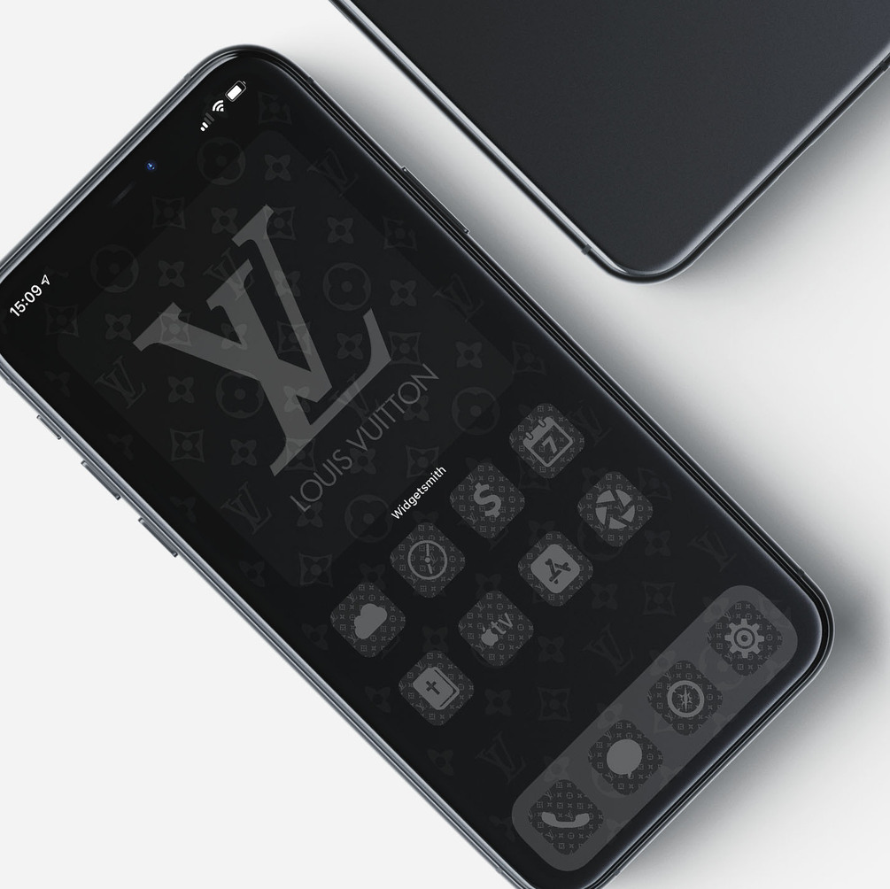 Louis Vuitton (Light) - Luxury iOS 14 Icons - 250+ Included