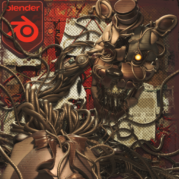 Stylized Pizzeria Simulator: Headlines | Molten Freddy (Blender) by Frisk Animation