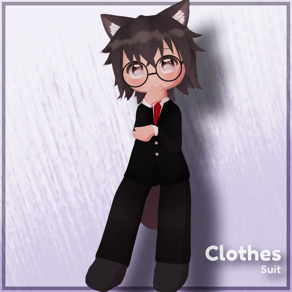 Chibi Sora Avatar Kingdom Hearts VRChat 