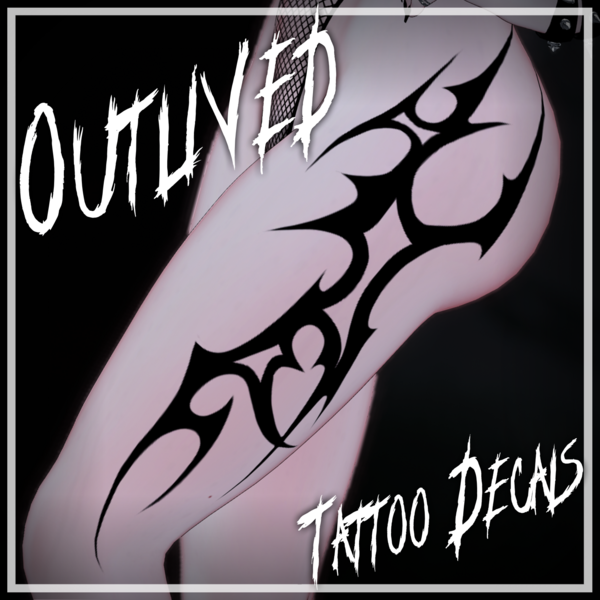 🖤 Outlived | Tattoo for EGirl VRBase 🖤