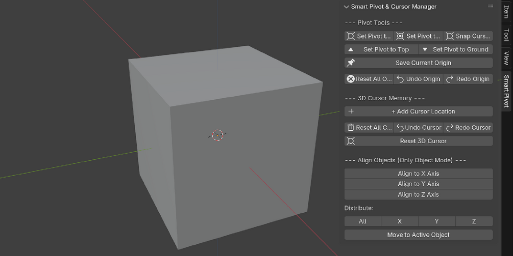 Smart Pivot & Cursor Manager Pro