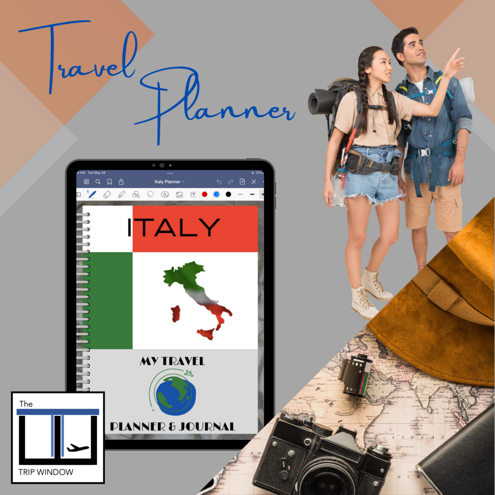 Italy Travel Planner and Journal