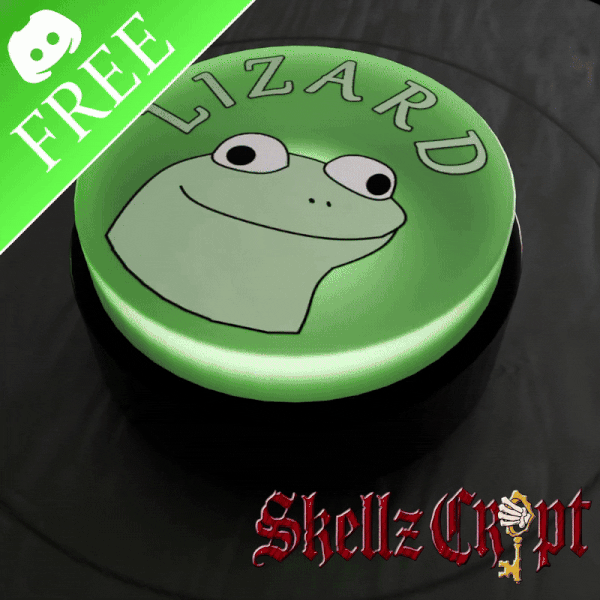 (Free On Discord) Pressable Button | VRChat Accessory