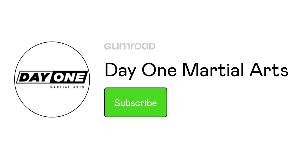 Day One Martial Arts