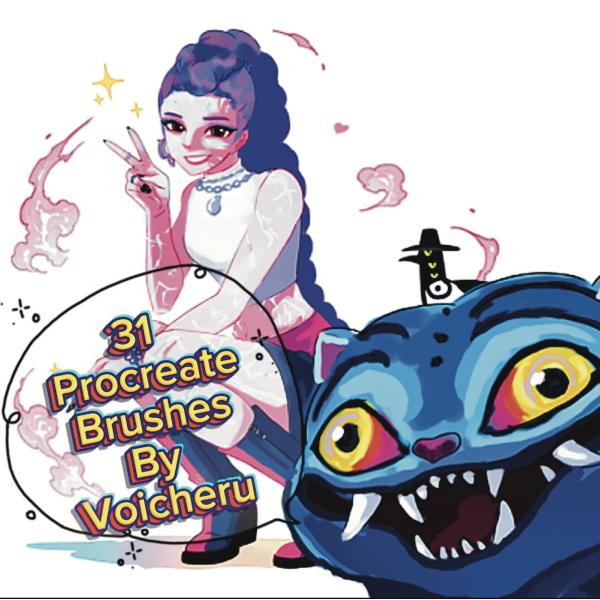 [Procreate] Voicheru 31 Brushes by Void