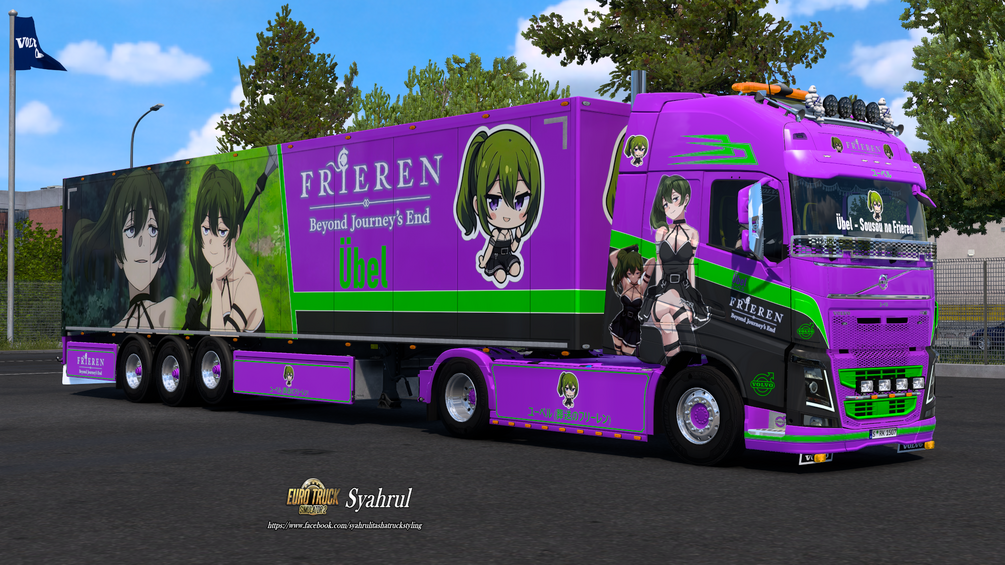 [ETS2] Übel | Sousou no Frieren [Combo Skin] by Syahrul Itasha Truckstyling 痛トラック