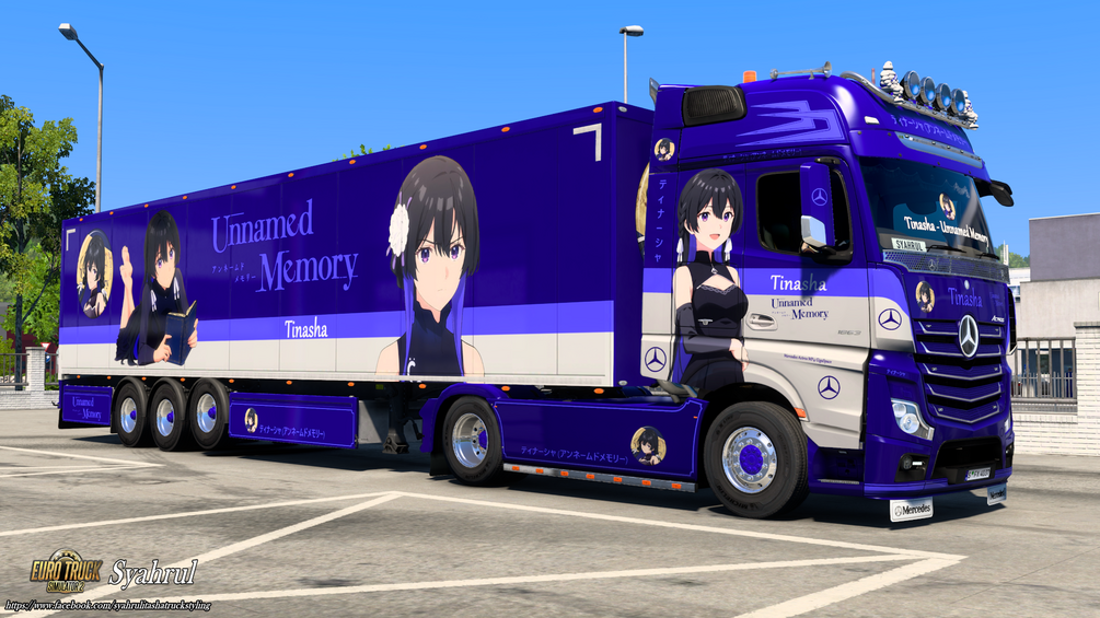 [ETS2] Tinasha | Unnamed Memory [Combo Skin] by Syahrul Itasha Truckstyling 痛トラック