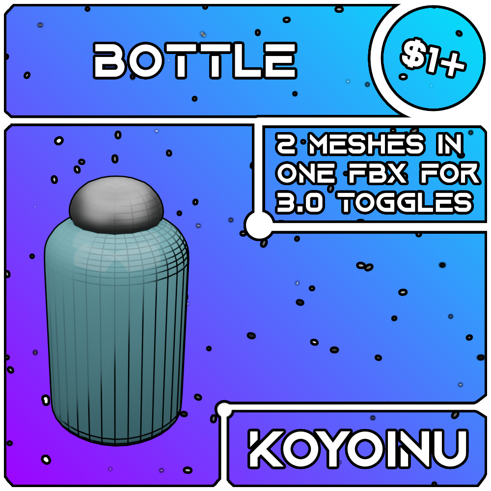 Bottle VRchat Asset 