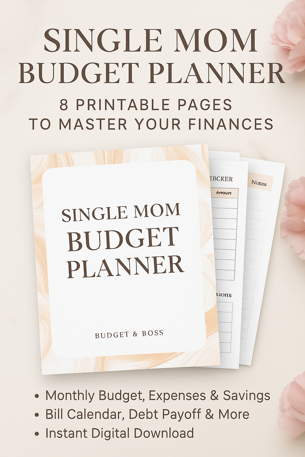 Single Mom Budget Planner